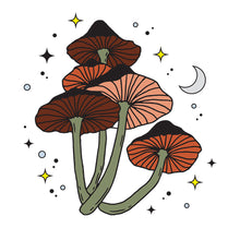 Load image into Gallery viewer, Hand Drawn Mushrooms Illustration Unisex Gildan T-Shirt