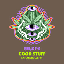 Load image into Gallery viewer, Inhale The Good Stuff Exhale Bullshit Unisex Gildan T-Shirt