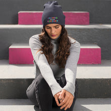 Load image into Gallery viewer, Techno With Me Tonight Cuffed Beanie