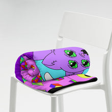Load image into Gallery viewer, Psychedelic Floating Cats Throw Blanket 60" x 80"
