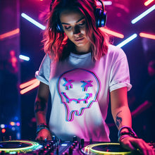 Load image into Gallery viewer, Smiley Glitch Face Unisex Gildan T-Shirt