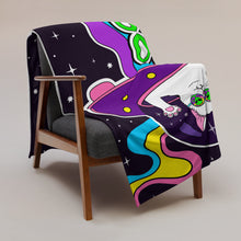 Load image into Gallery viewer, No Bad Trips Throw Blanket 60" x 80"