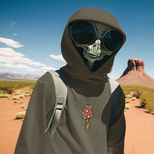 Load image into Gallery viewer, Embroidered Large Center Chest Mushroom Unisex Hoodie