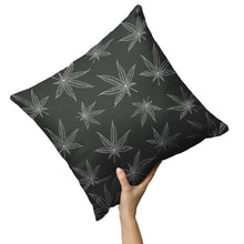 Load image into Gallery viewer, Pot Leaf Pattern Pillow