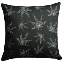 Load image into Gallery viewer, Pot Leaf Pattern Pillow