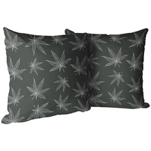 Load image into Gallery viewer, Pot Leaf Pattern Pillow