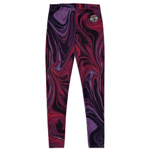 Load image into Gallery viewer, Purple Haze Marble Wash Leggings