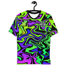 Load image into Gallery viewer, Liquid-Neon With MPW Logo Unisex Crew Neck T-Shirt
