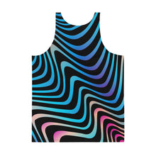 Load image into Gallery viewer, Swirl Vortex With MPW Logo Unisex Tank Top