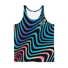 Load image into Gallery viewer, Swirl Vortex With MPW Logo Unisex Tank Top