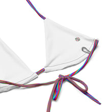 Load image into Gallery viewer, Neo Waves Pattern All-Over Print Recycled String Bikini