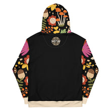 Load image into Gallery viewer, Sunflower Mushroom Pattern With MPW Logo Unisex Hoodie