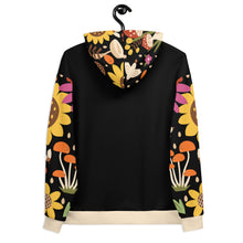 Load image into Gallery viewer, Sunflower Mushroom Pattern With MPW Logo Unisex Hoodie