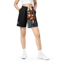 Load image into Gallery viewer, Squirrel Mushrooms and Nuts Unisex Mesh Shorts