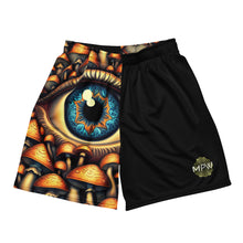 Load image into Gallery viewer, All Seeing Eye With Mushrooms Unisex Mesh Shorts