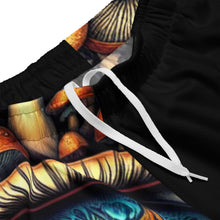 Load image into Gallery viewer, All Seeing Eye With Mushrooms Unisex Mesh Shorts