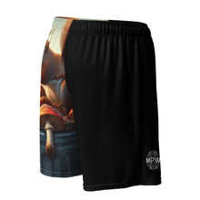 Load image into Gallery viewer, Squirrel Mushrooms and Nuts Unisex Mesh Shorts