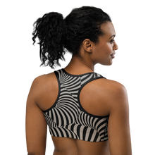 Load image into Gallery viewer, Hypnotic Tunnels Sports Bra
