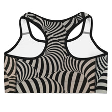 Load image into Gallery viewer, Hypnotic Tunnels Sports Bra
