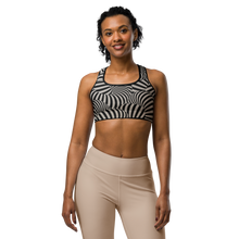 Load image into Gallery viewer, Hypnotic Tunnels Sports Bra