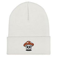 Load image into Gallery viewer, Mushroom Skull Cuffed Beanie
