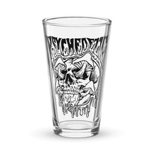 Load image into Gallery viewer, Psychedelic Mushroom Skull Shaker Pint Glass