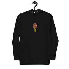 Load image into Gallery viewer, Embroidered Large Center Chest Mushroom Unisex Hoodie