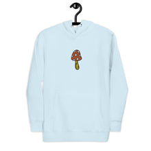 Load image into Gallery viewer, Embroidered Large Center Chest Mushroom Unisex Hoodie