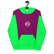 Load image into Gallery viewer, Fluorescent Repeat Circle Unisex Hoodie