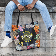 Load image into Gallery viewer, Magic Mushrooms Framed Tote Bag