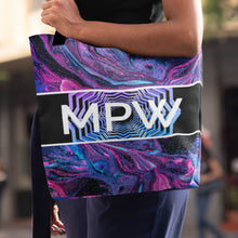 Load image into Gallery viewer, Split Marble Wash Tote Bag