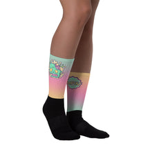 Load image into Gallery viewer, Hallucinating Gore Face Unisex Socks