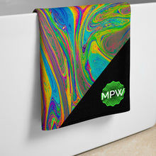 Load image into Gallery viewer, Technicolor Marble Wash Towel