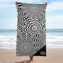 Load image into Gallery viewer, Hypnosis Flower Burst Towel