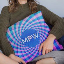 Load image into Gallery viewer, Holographic Optical Illusion Pillow