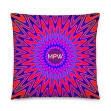 Load image into Gallery viewer, Vertigo Waves Pillow