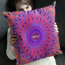 Load image into Gallery viewer, Vertigo Waves Pillow