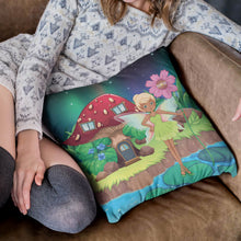 Load image into Gallery viewer, Mushroom Fairy Pillow