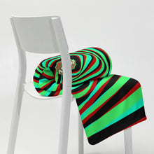 Load image into Gallery viewer, Spiral Glitch Wave Throw Blanket 50" x 60"