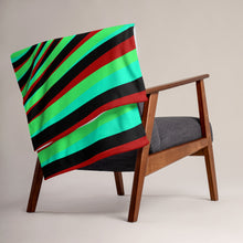 Load image into Gallery viewer, Spiral Glitch Wave Throw Blanket 50" x 60"