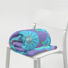 Load image into Gallery viewer, Flower Kaleidoscope Throw Blanket 50" x 60"