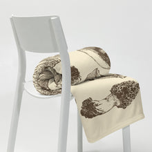 Load image into Gallery viewer, Vintage Wild Mushrooms Throw Blanket 50" x 60"