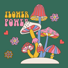 Load image into Gallery viewer, Flower Power Canvas Unisex Tank