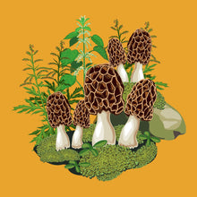 Load image into Gallery viewer, Morel Mushrooms Unisex Gildan Long Sleeve Shirt