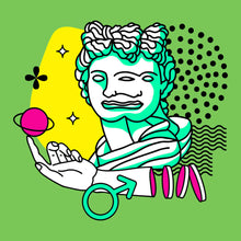 Load image into Gallery viewer, Surreal Psychedelic Greek Sculpture Unisex Gildan T-Shirt