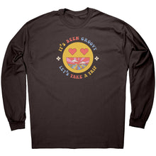 Load image into Gallery viewer, It's Been Groovy Let's Take A Trip Smiley Unisex Gildan Long Sleeve Shirt