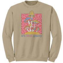 Load image into Gallery viewer, It's Been Groovy Warped Unisex Glidan Crewneck Sweatshirt