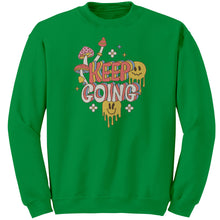 Load image into Gallery viewer, Keep Going Unisex Glidan Crewneck Sweatshirt