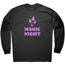 Load image into Gallery viewer, Magic Night Halloween Groovy Mushrooms Unisex Glidan Long Sleeve Shirt
