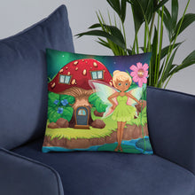 Load image into Gallery viewer, Mushroom Fairy Pillow